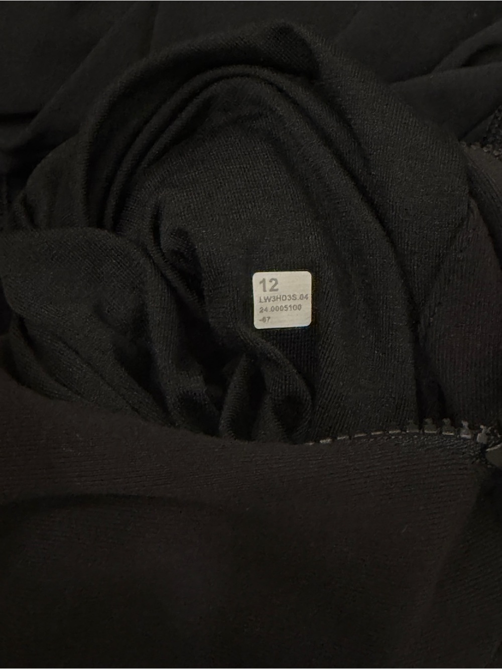 Lululemon Define Relaxed-Fit Jacket *Luon Black Size 12 NWT*Detached* - Picture 11 of 13